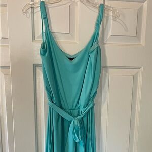 Elegant Aqua Jumpsuit